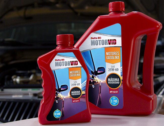 Delta Oil - Motorvid SAE 25W-60 API SG/CF